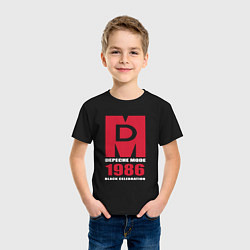 Футболка хлопковая детская Depeche Mode - Black Celebration album merch, цвет: черный — фото 2