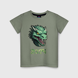 Детская футболка Красивый дракон 2024