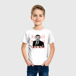 Футболка хлопковая детская Леонид Каневский милашка, цвет: белый — фото 2