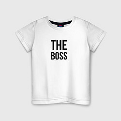 Детская футболка The boss - Couple