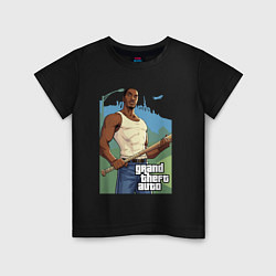 Детская футболка GTA - Карл Джонсон
