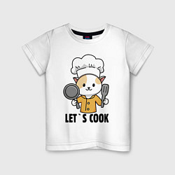 Детская футболка Давайте готовить