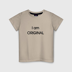 Детская футболка I am original