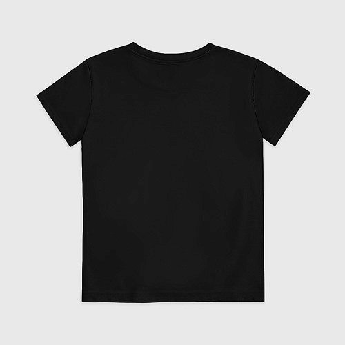 Детская футболка Ромашка streetwear / Черный – фото 2