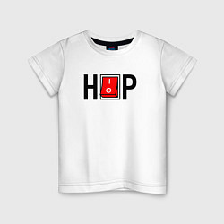 Детская футболка Hip Hop выключатель