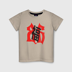 Детская футболка Китайский иероглиф счастье