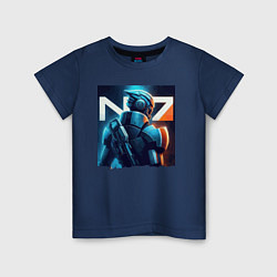 Детская футболка Mass Effect - character ai art