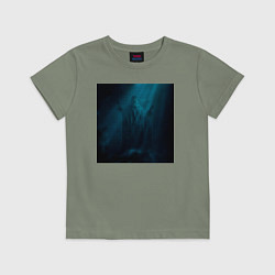 Футболка хлопковая детская Million Dollar Depression, цвет: авокадо