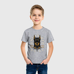 Футболка хлопковая детская Без оков, цвет: меланж — фото 2