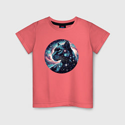 Детская футболка Звёздная пантера - нейросеть