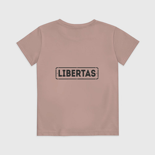 Детская футболка Поршни делают меня свободным / Пыльно-розовый – фото 2