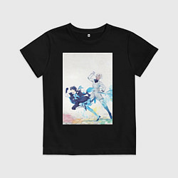 Футболка хлопковая детская Ванитас Ной Архивист, цвет: черный