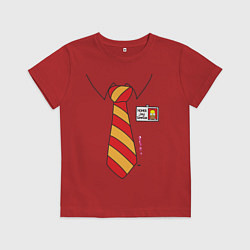 Футболка хлопковая детская Костюм Гомера, цвет: красный