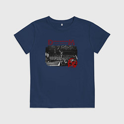 Футболка хлопковая детская Depeche Mode - Live memento mori, цвет: тёмно-синий