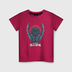 Детская футболка Клинок, рассекающий демонов Инозука катана
