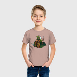 Футболка хлопковая детская Верминтайд 2 - Кериллиан из Warhammer, цвет: пыльно-розовый — фото 2