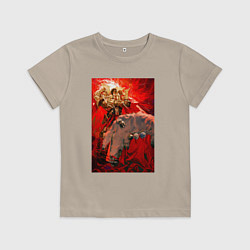 Футболка хлопковая детская Empire of Humanity - Warhammer, цвет: миндальный