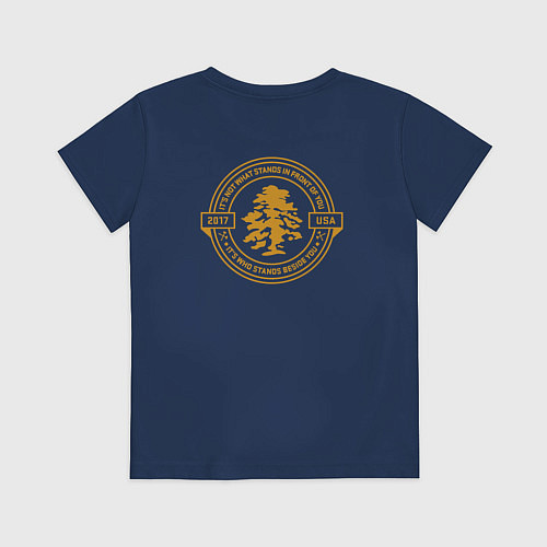 Детская футболка Only The Brave / Тёмно-синий – фото 2