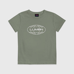 Футболка хлопковая детская Корпорация Lumon, цвет: авокадо
