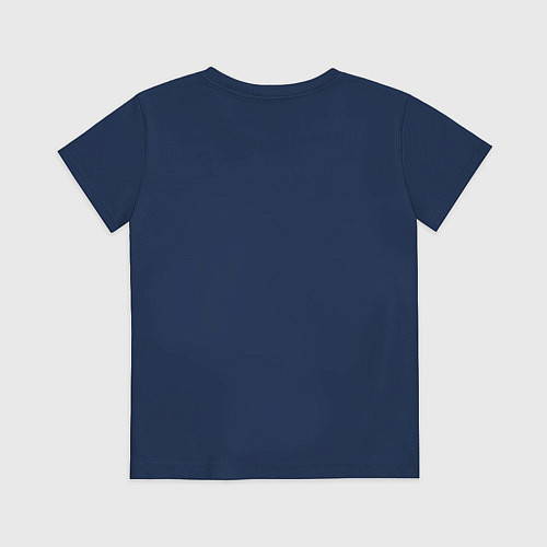 Детская футболка Галактика арт / Тёмно-синий – фото 2