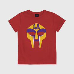Футболка хлопковая детская Doom Lakers, цвет: красный