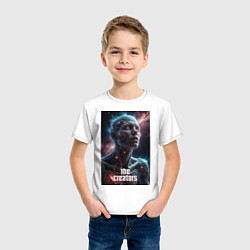 Футболка хлопковая детская The Creators - big space celestial, цвет: белый — фото 2