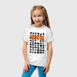 Футболка хлопковая детская Love Death and Robots двухсторонний, цвет: белый — фото 2