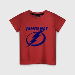 Футболка хлопковая детская HC Tampa Bay, цвет: красный