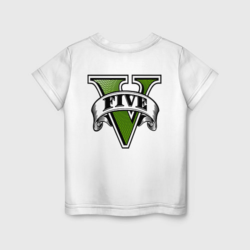 Детская футболка GTA V / Белый – фото 2