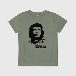 Футболка хлопковая детская Эрнесто Че Гевара, цвет: авокадо