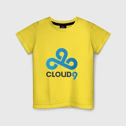 Футболка хлопковая детская Cloud9, цвет: желтый