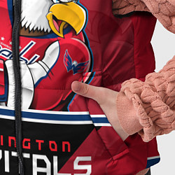 Детский жилет Washington Capitals, цвет: 3D-красный — фото 2