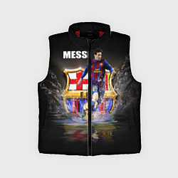 Детский жилет Messi FCB, цвет: 3D-красный