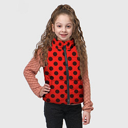 Детский жилет Леди Баг: узор, цвет: 3D-светло-серый — фото 2