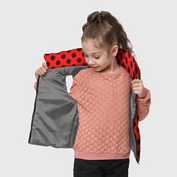 Детский жилет Леди Баг: узор, цвет: 3D-светло-серый — фото 2