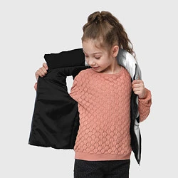 Детский жилет Monokuma, цвет: 3D-черный — фото 2