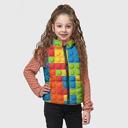 Детский жилет Лего конструктор, цвет: 3D-черный — фото 2