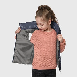 Детский жилет Космо киски, цвет: 3D-светло-серый — фото 2