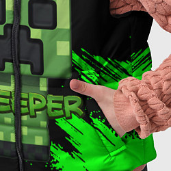 Детский жилет MINECRAFT CREEPER, цвет: 3D-красный — фото 2