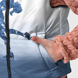 Детский жилет Фигурное катание, цвет: 3D-черный — фото 2