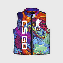 Детский жилет CS GO HYPERBEAST, цвет: 3D-красный