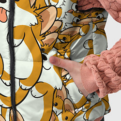 Детский жилет Корги, цвет: 3D-черный — фото 2