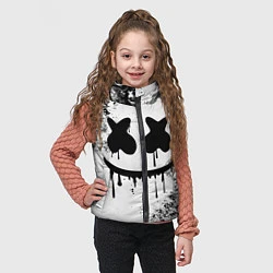 Детский жилет Marshmello, цвет: 3D-черный — фото 2
