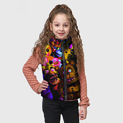 Детский жилет Five Nights At Freddy's, цвет: 3D-красный — фото 2