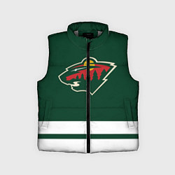 Детский жилет Миннесота Уайлд, цвет: 3D-светло-серый