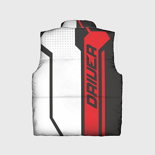 Детский жилет Toyota Driver team / 3D-Красный – фото 2