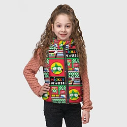 Детский жилет Микки Маус, цвет: 3D-светло-серый — фото 2
