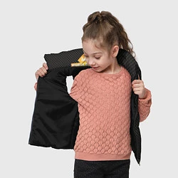Детский жилет Hufflepuff, цвет: 3D-черный — фото 2