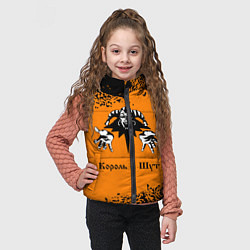 Детский жилет КОРОЛЬ И ШУТ, цвет: 3D-черный — фото 2