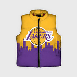 Детский жилет LOS ANGELES LAKERS, цвет: 3D-красный